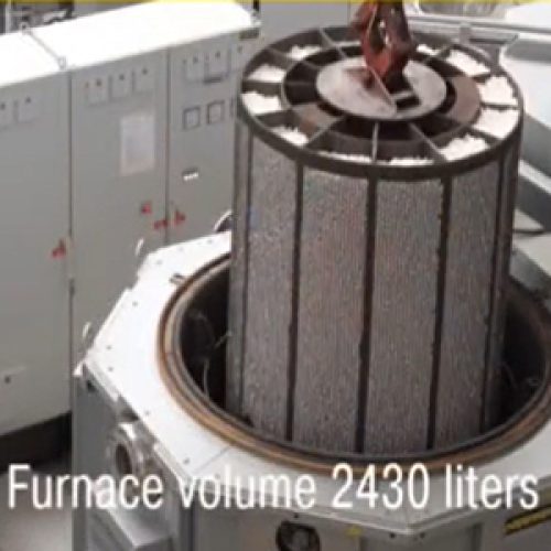 کوره عملیات حرارتی استوانه ای ( پیت تایپ)